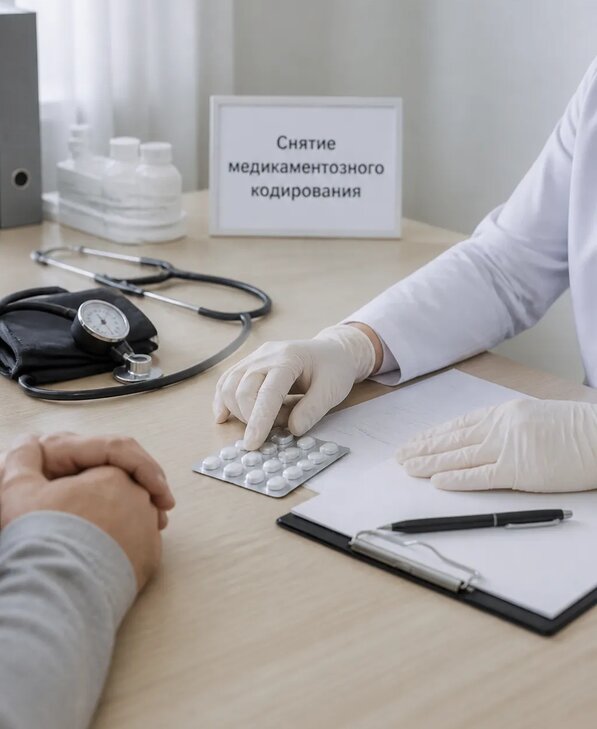 Снятие медикаментозного кодирования в Ейске от 5153 р. | Медзона