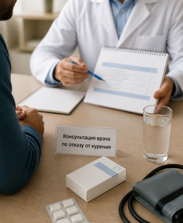 Консультация врача по отказу от курения для взрослых в Ейске